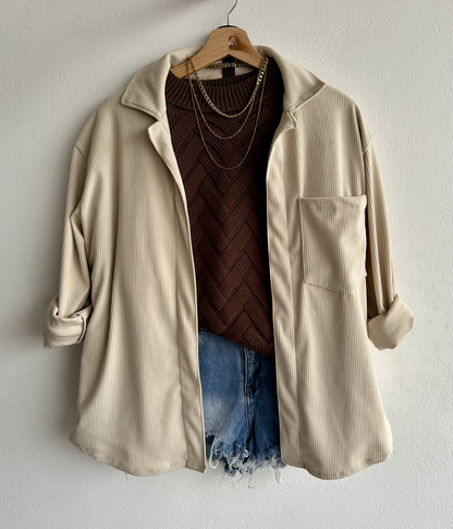 Sobrecamisa Corduroy