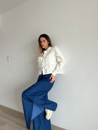Chaqueta Corduroy - Perla