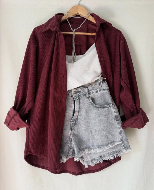 Sobrecamisa Corduroy