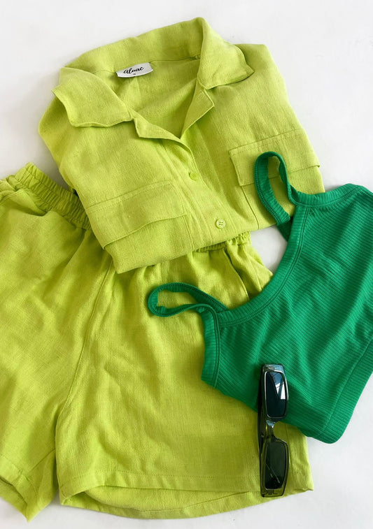 Set de Livo Savana - Verde Limón